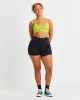 Essential Seamless Strappy Sports Bra - Lime Green sold by AYBL