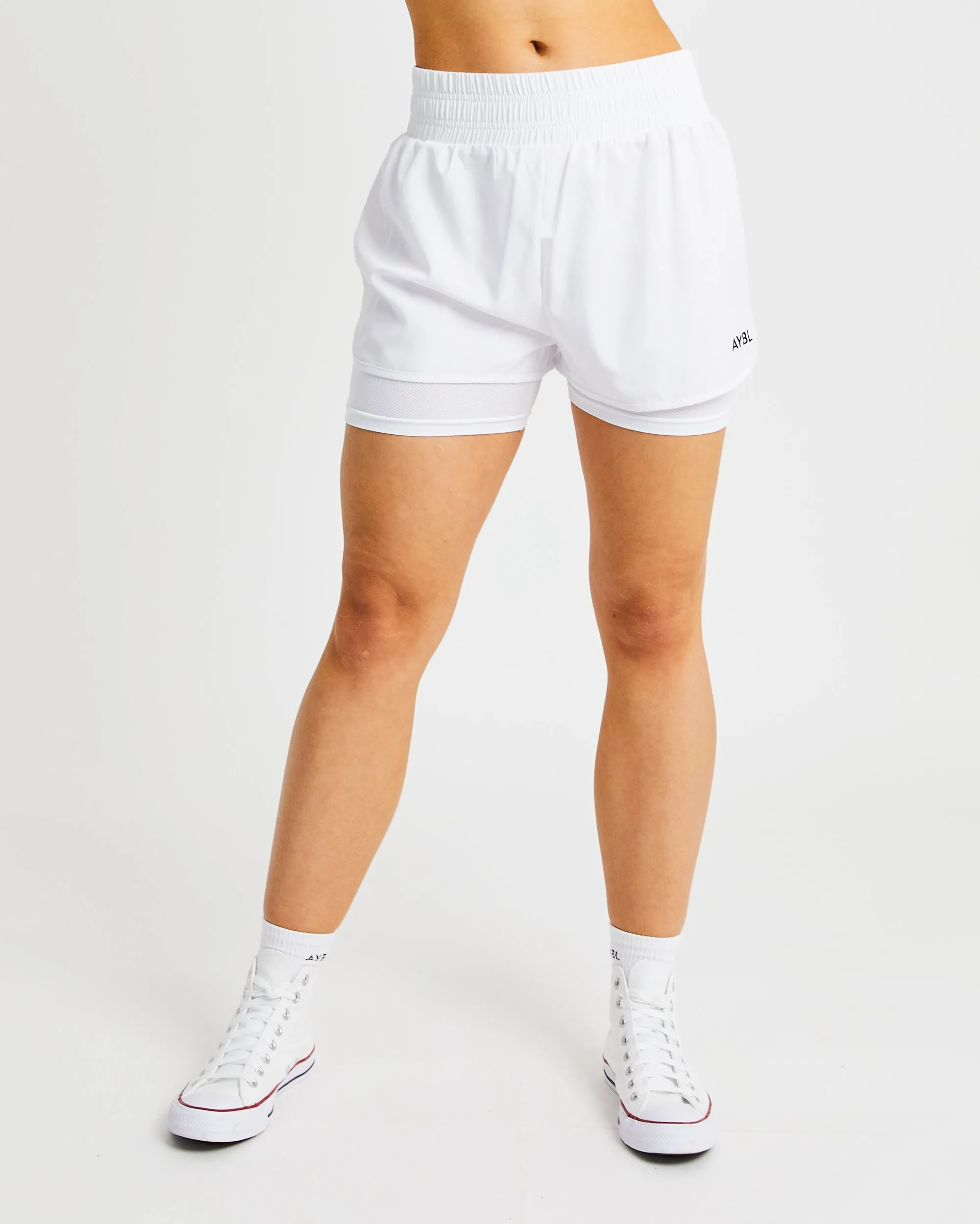 Define Shorts - White sold by AYBL