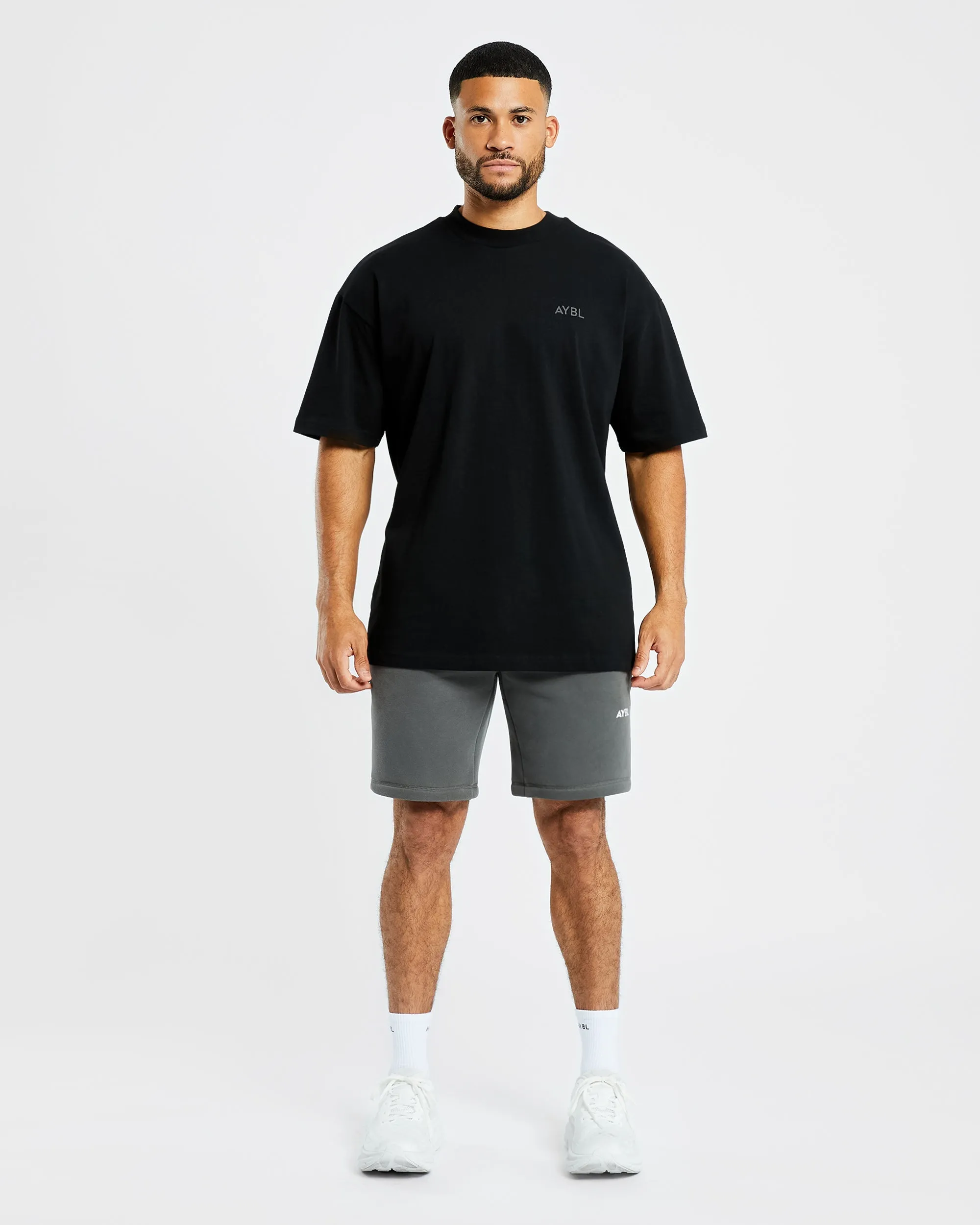 Essential Oversized T Shirt - Black sold by AYBL product image thumbnail 3