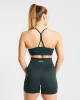 Essential Ruched Sports Bra - Forest Green sold by AYBL