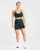 Essential Ruched Sports Bra - Forest Green sold by AYBL