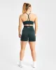 Essential Ruched Sports Bra - Forest Green sold by AYBL