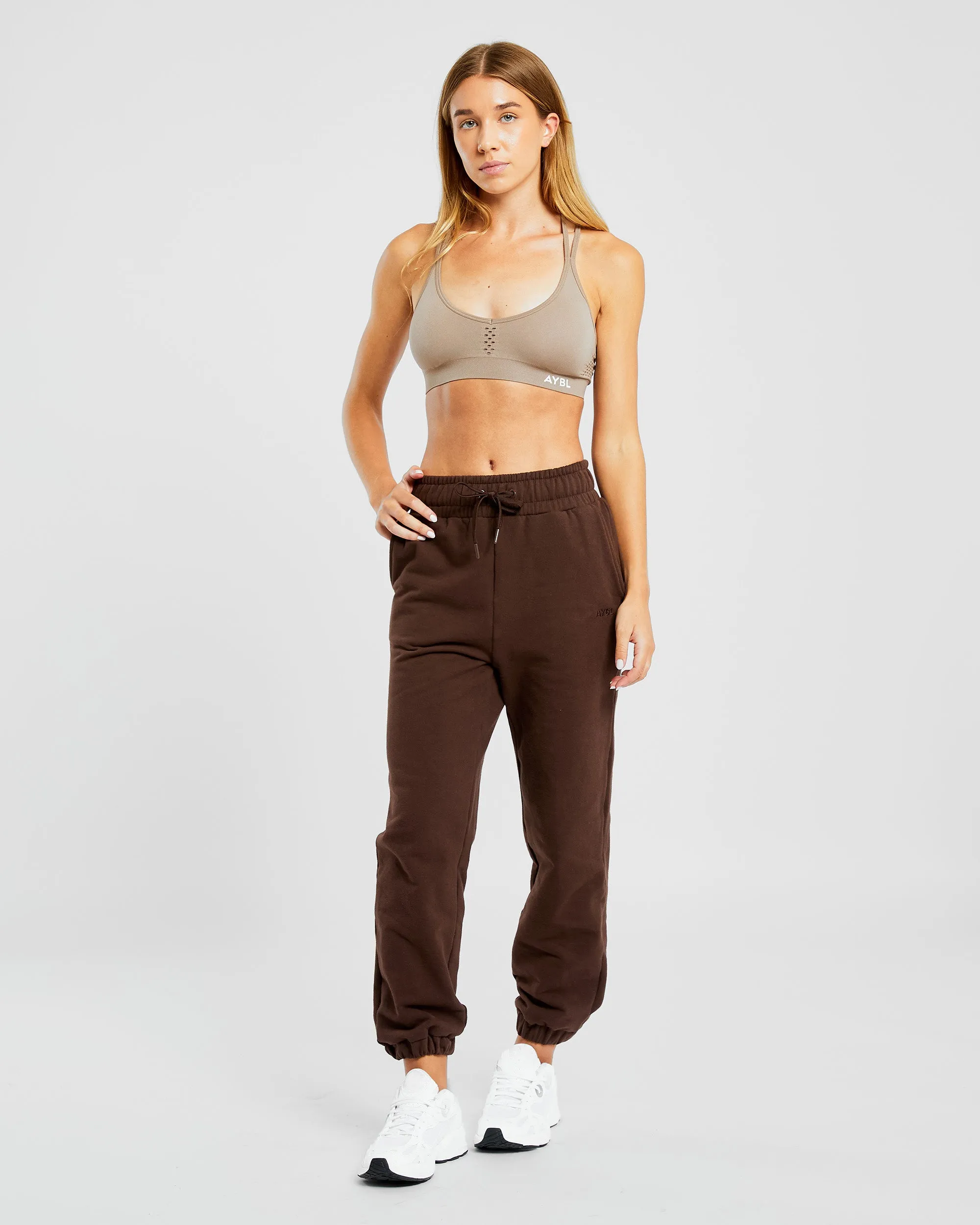 Everyday Relaxed Joggers - Brown sold by AYBL product image thumbnail 3