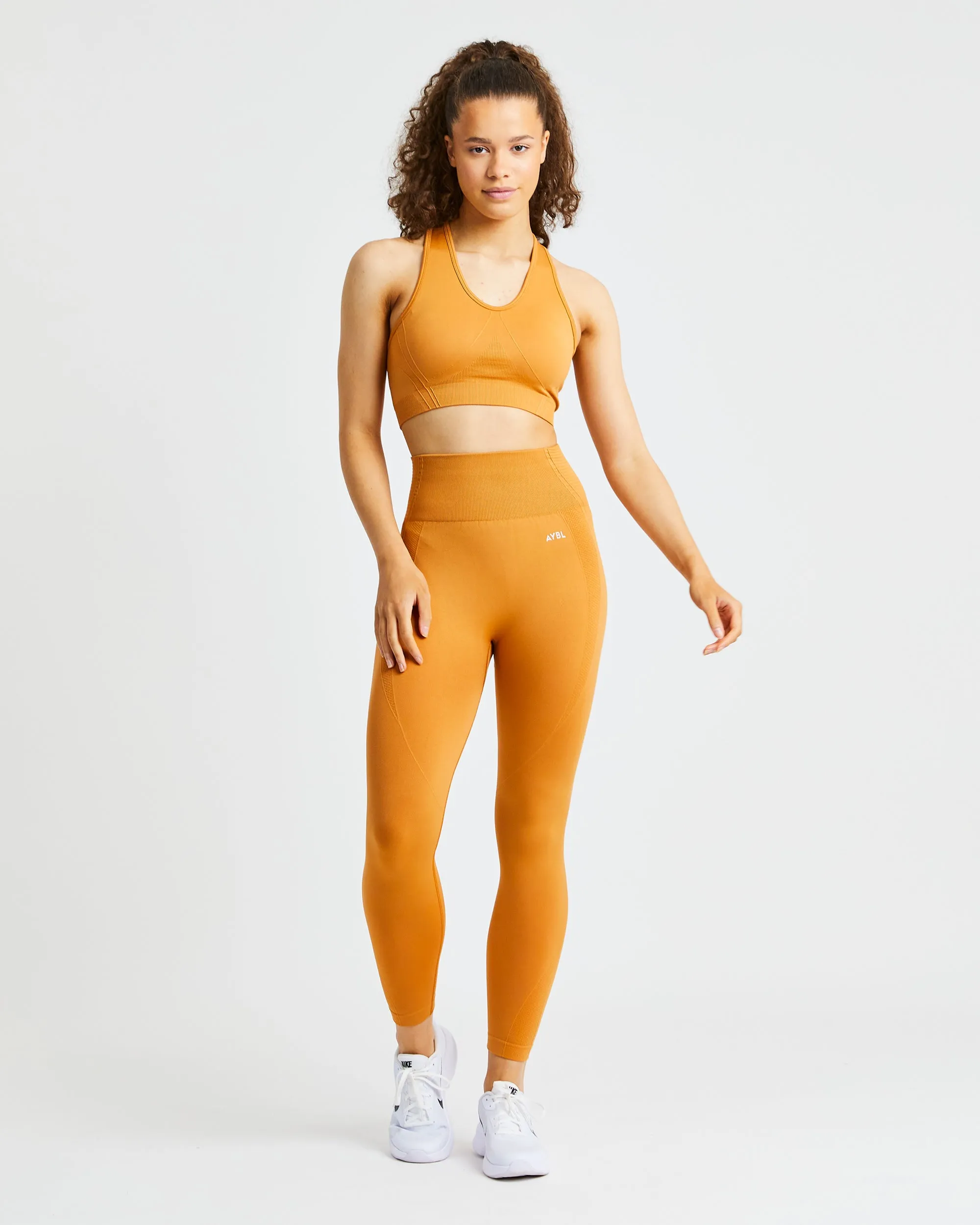 Balance V2 Seamless Sports Bra - Spiced Orange sold by AYBL product image thumbnail 3