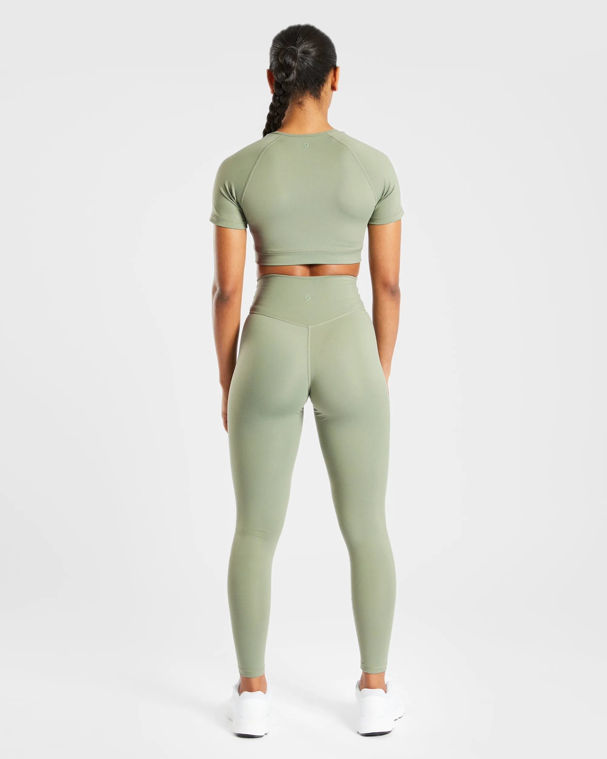 Staple Leggings - Olive Green sold by AYBL product image thumbnail 4