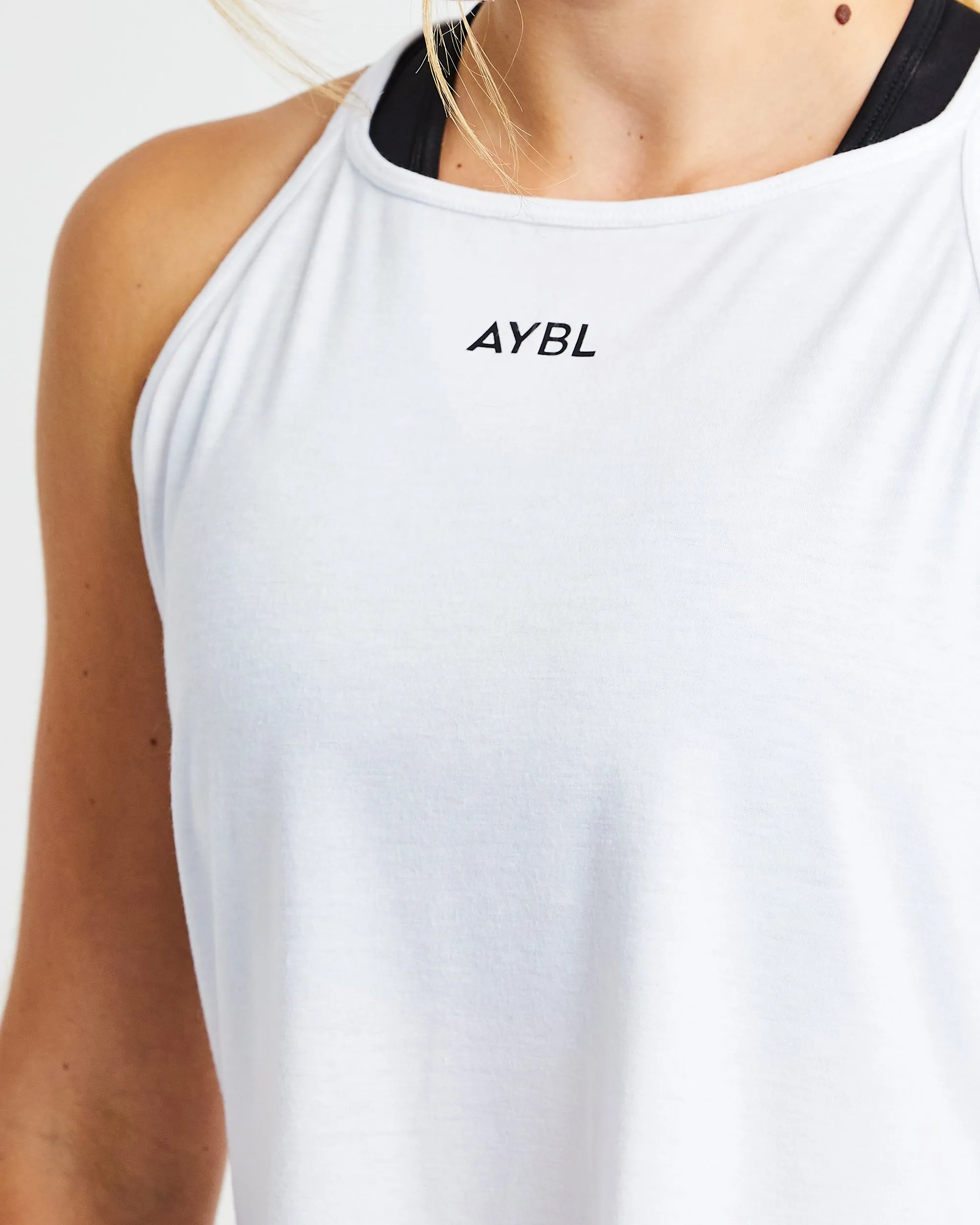Strive Strappy Vest - White sold by AYBL product image thumbnail 5
