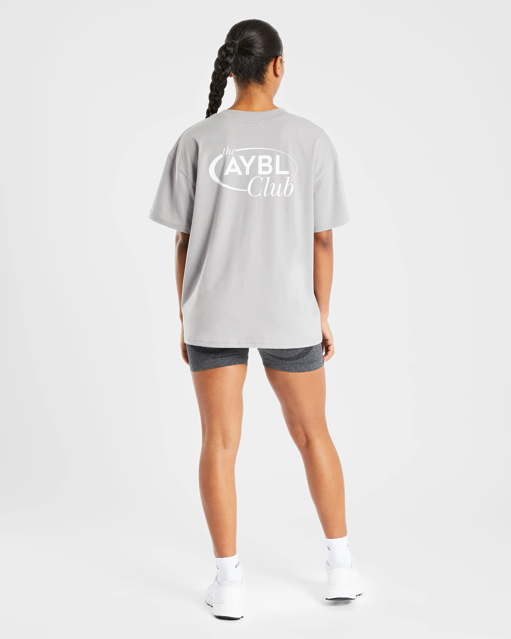 AYBL Club Oversized T Shirt - Grey sold by AYBL product image thumbnail 4