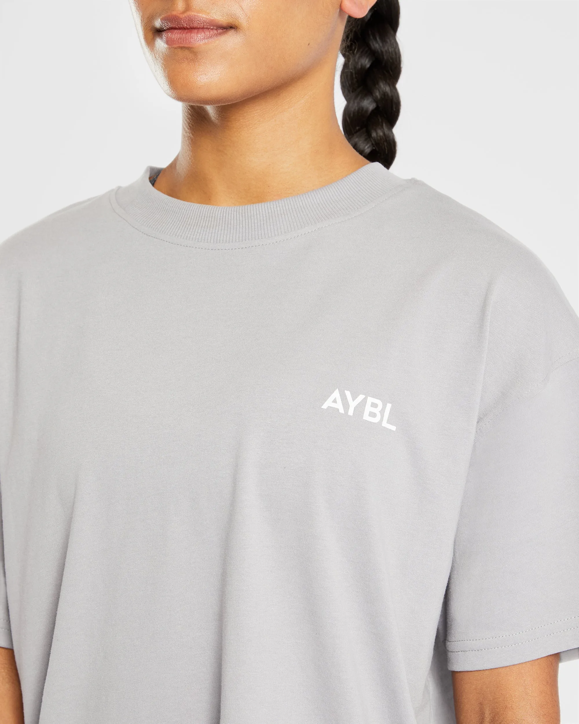 AYBL Club Oversized T Shirt - Grey sold by AYBL product image thumbnail 5