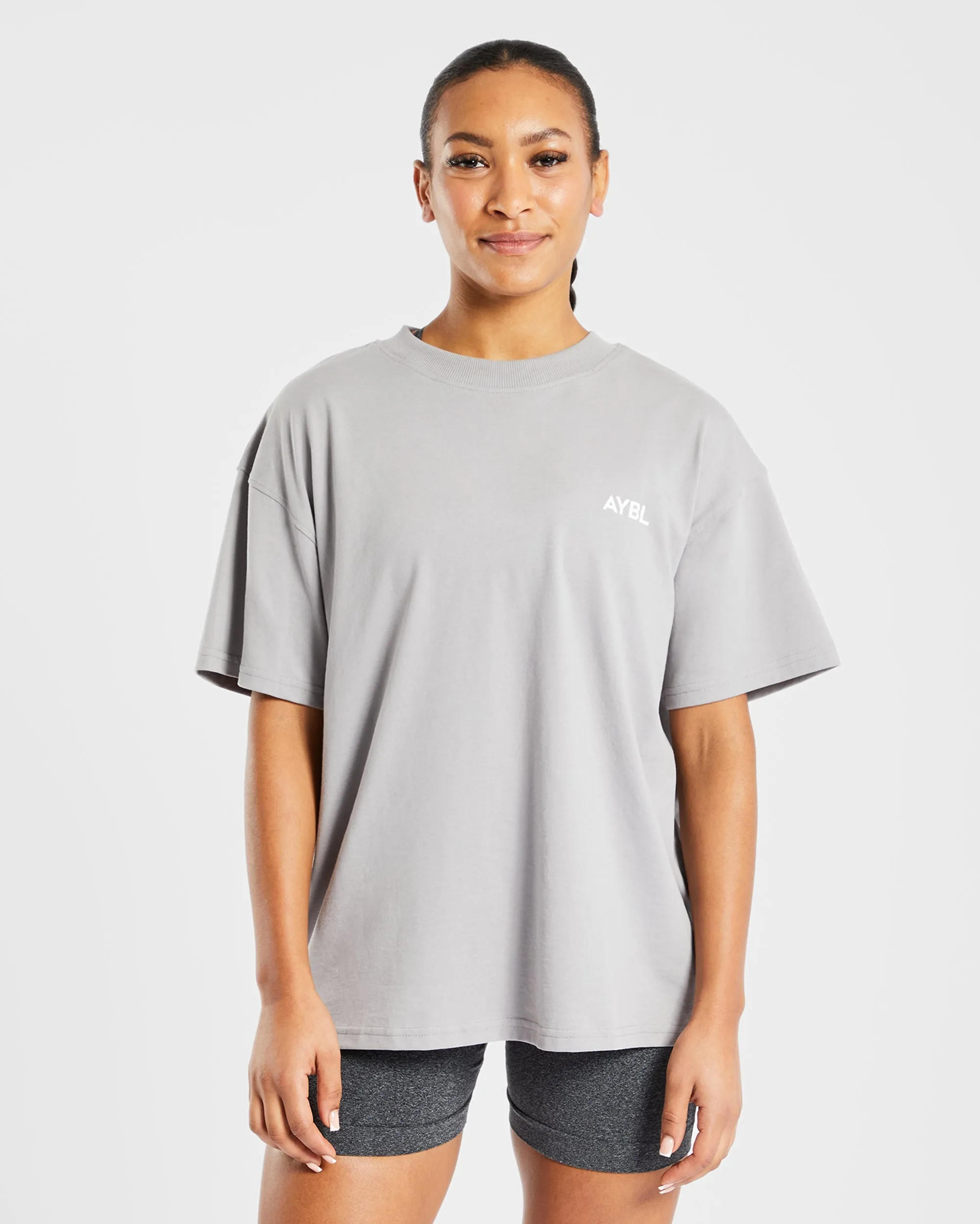 AYBL Club Oversized T Shirt - Grey sold by AYBL product image thumbnail 2
