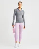 Motion Seamless 1/2 Zip Pullover - Grey Marl sold by AYBL