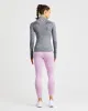 Motion Seamless 1/2 Zip Pullover - Grey Marl sold by AYBL
