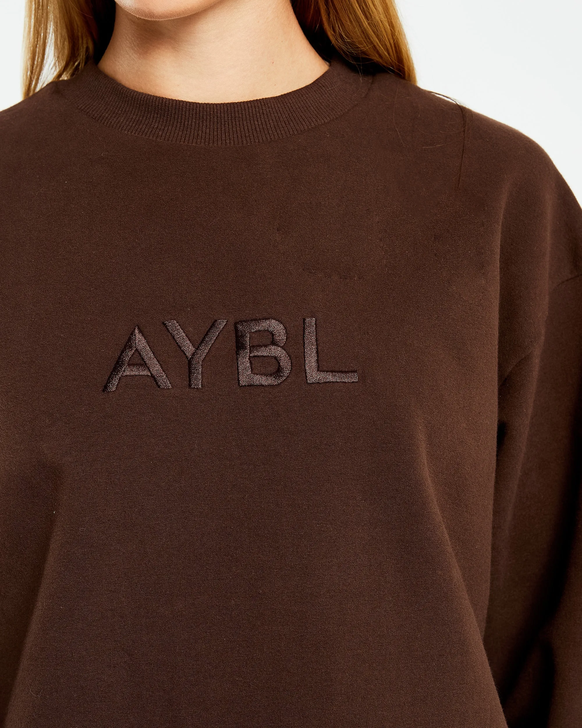 Everyday Relaxed Sweater - Brown sold by AYBL product image thumbnail 5