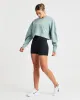 Oversized Crop Jumper - Sage Green sold by AYBL