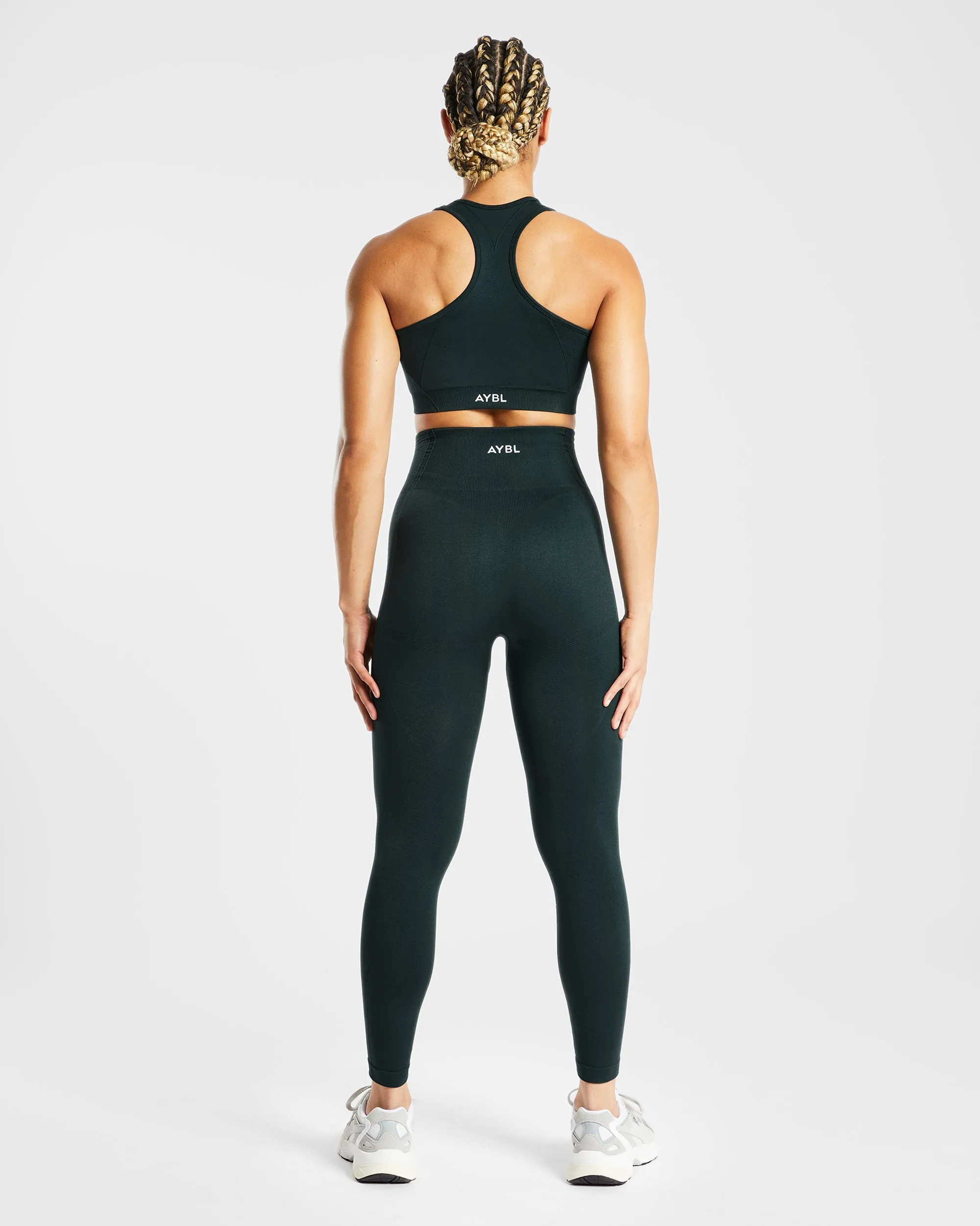 Balance V2 Seamless Sports Bra - Forest Green sold by AYBL product image thumbnail 4