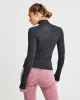 Motion Seamless 1/2 Zip Pullover - Black Marl sold by AYBL