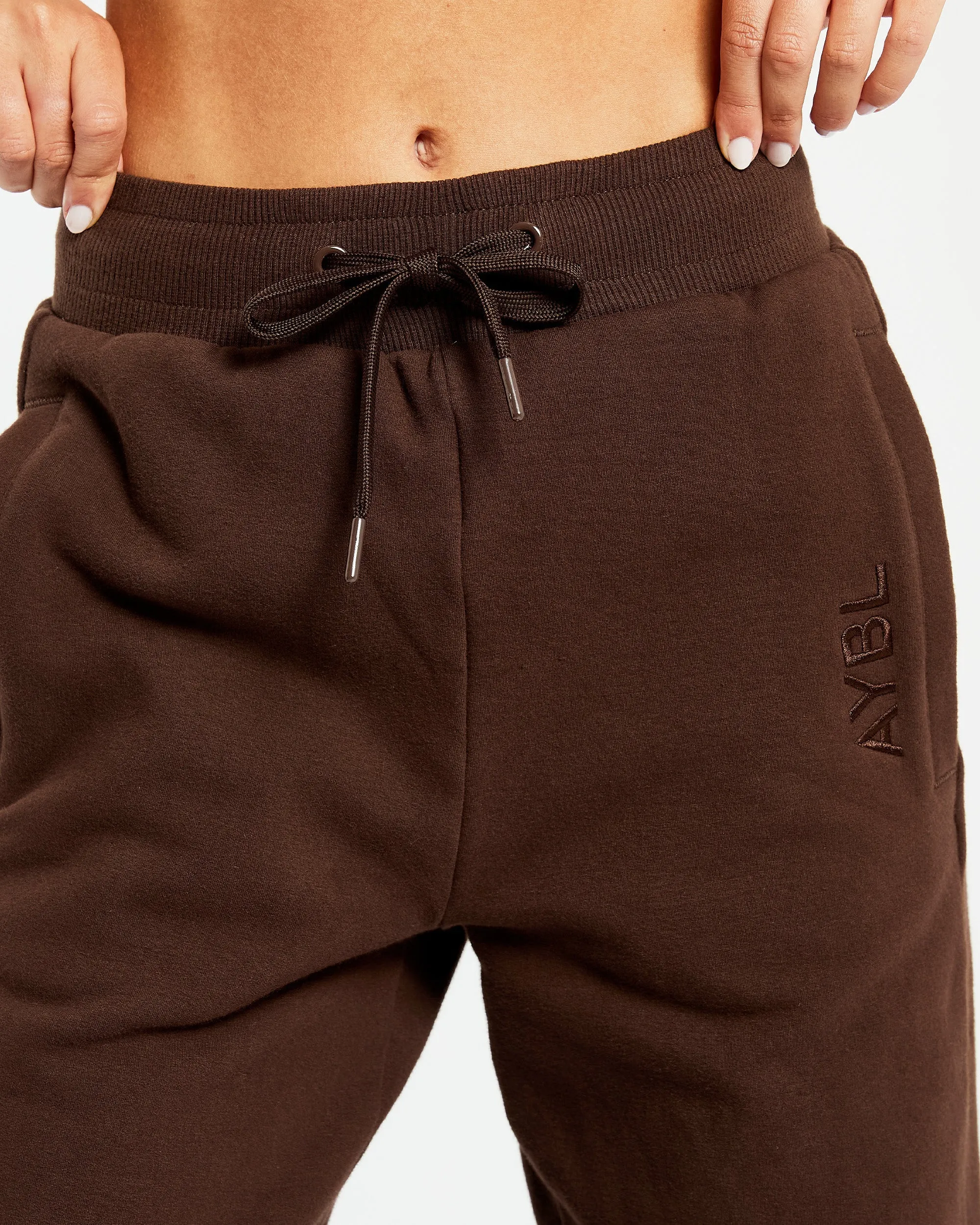 Everyday Relaxed Straight Leg Joggers - Brown sold by AYBL product image thumbnail 5