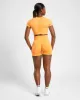 Empower Seamless Crop Top - Orange Marl sold by AYBL
