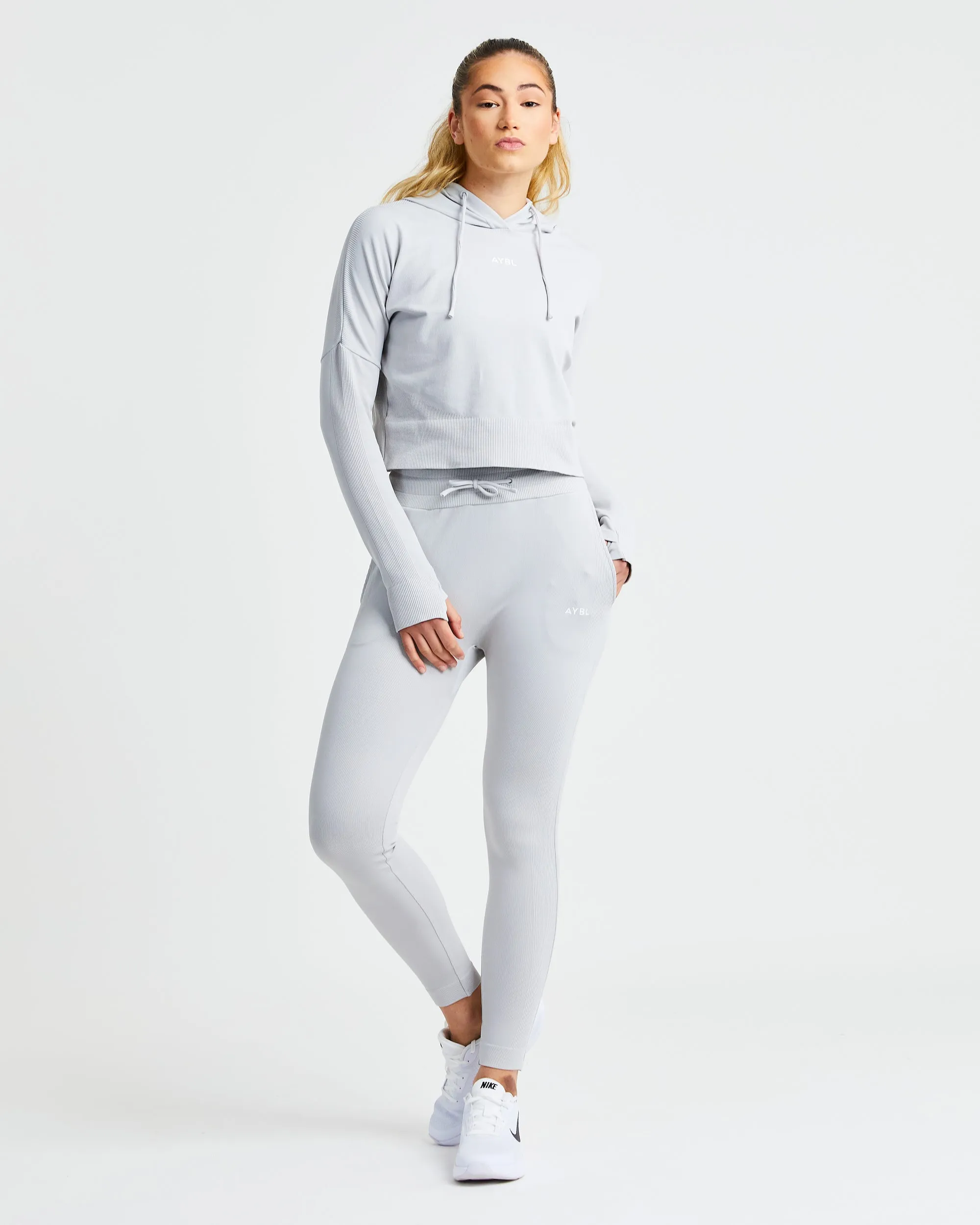 Recovery Hoodie - Light Grey sold by AYBL product image thumbnail 3