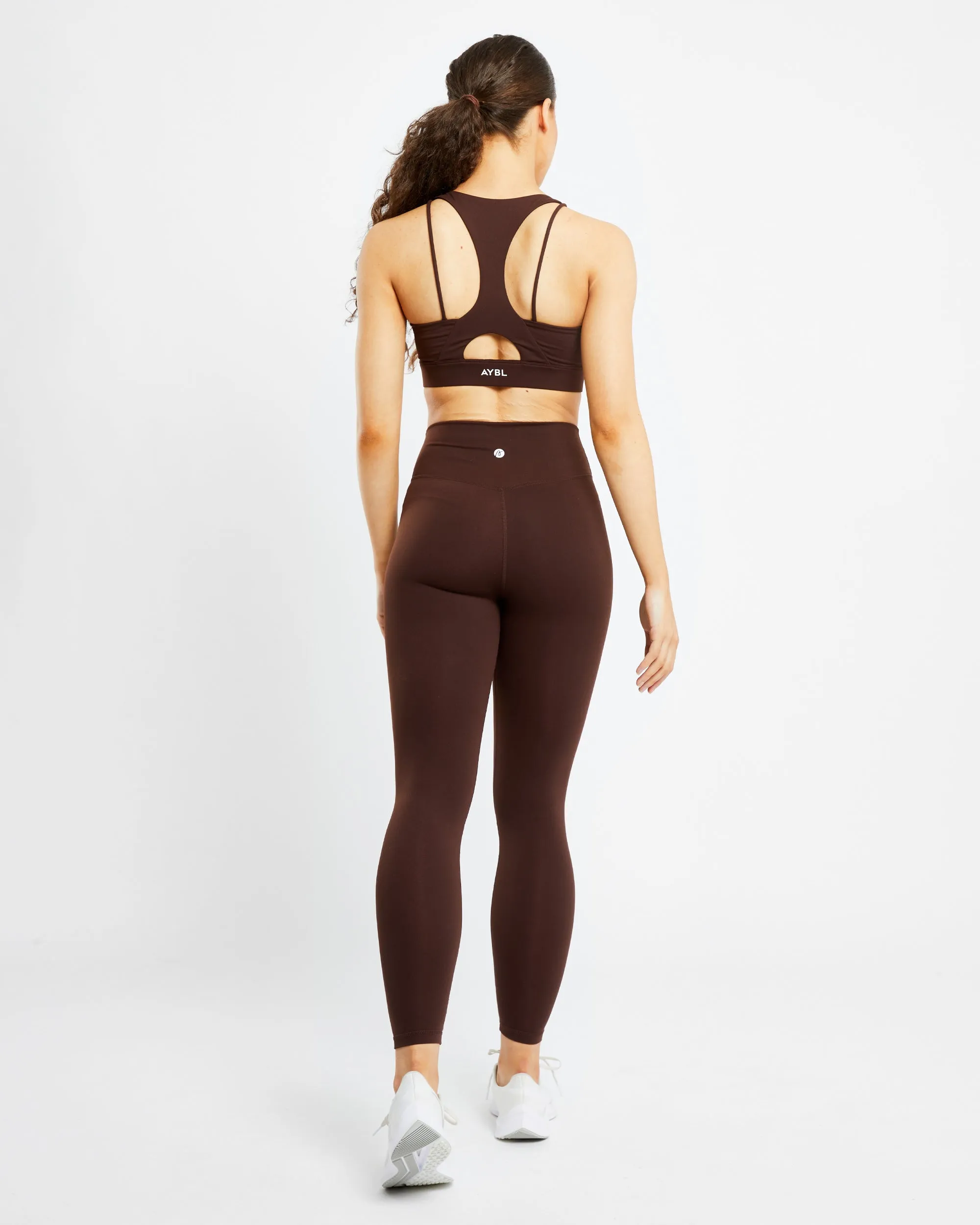 Core Sports Bra - Chocolate Brown sold by AYBL product image thumbnail 4