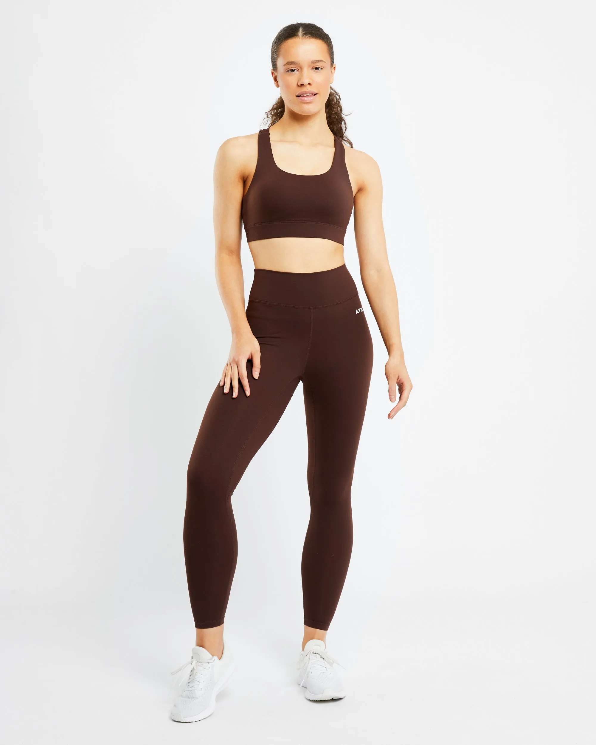 Core Sports Bra - Chocolate Brown sold by AYBL product image thumbnail 3
