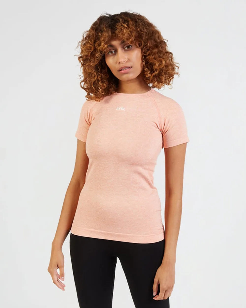 Motion Seamless T Shirt - Peach sold by AYBL
