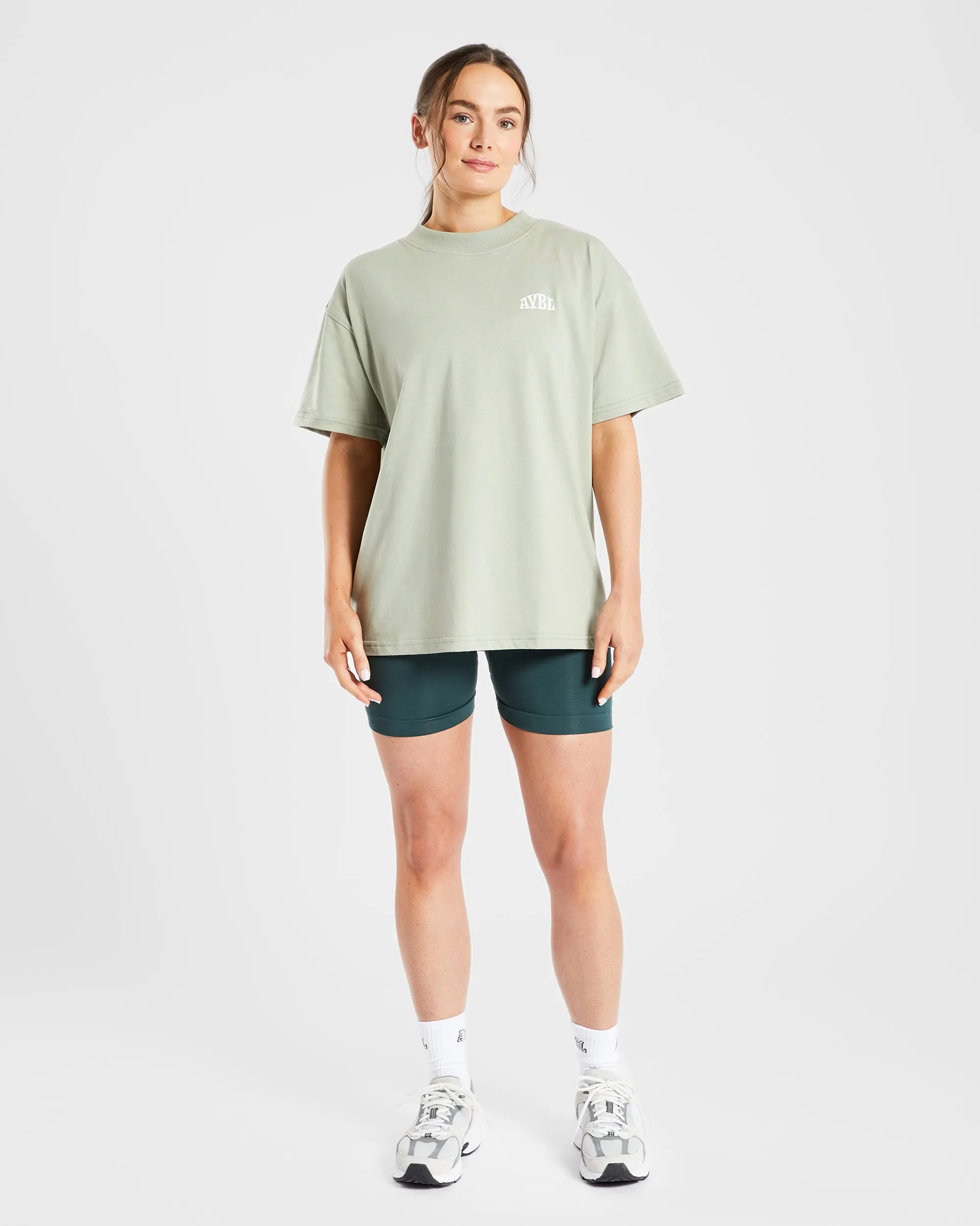Mind Over Matter Oversized T Shirt - Green sold by AYBL product image thumbnail 3