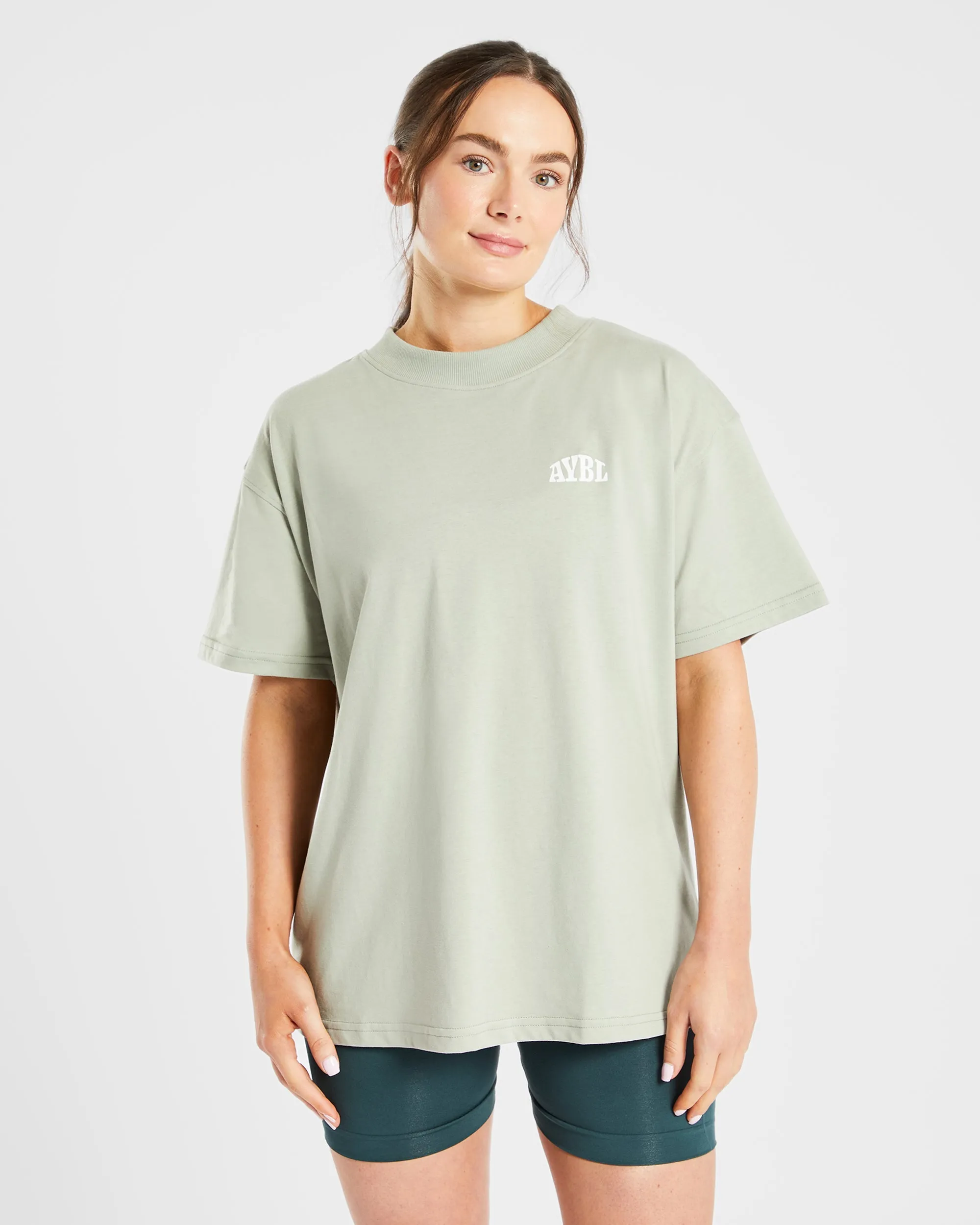 Mind Over Matter Oversized T Shirt - Green sold by AYBL product image thumbnail 2
