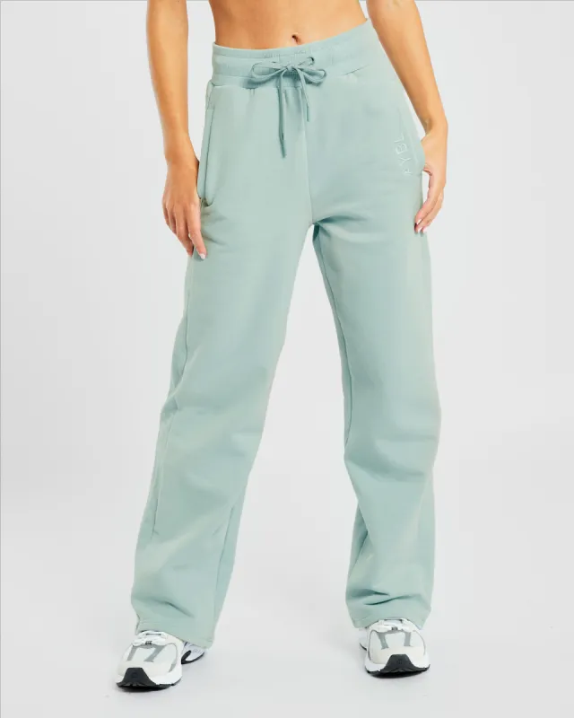 Everyday Relaxed Straight Leg Joggers - Soft Sage sold by AYBL