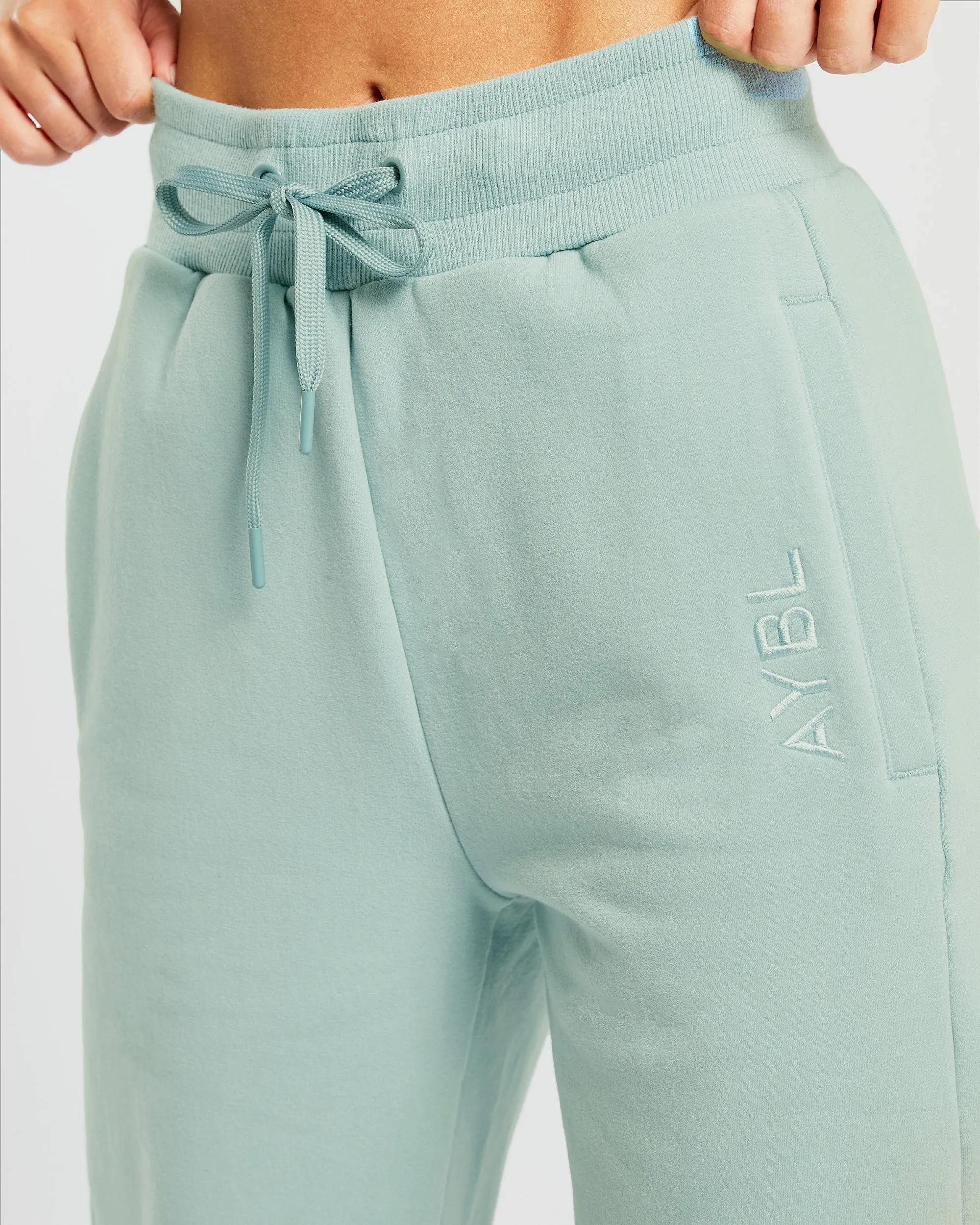 Everyday Relaxed Straight Leg Joggers - Soft Sage sold by AYBL product image thumbnail 5