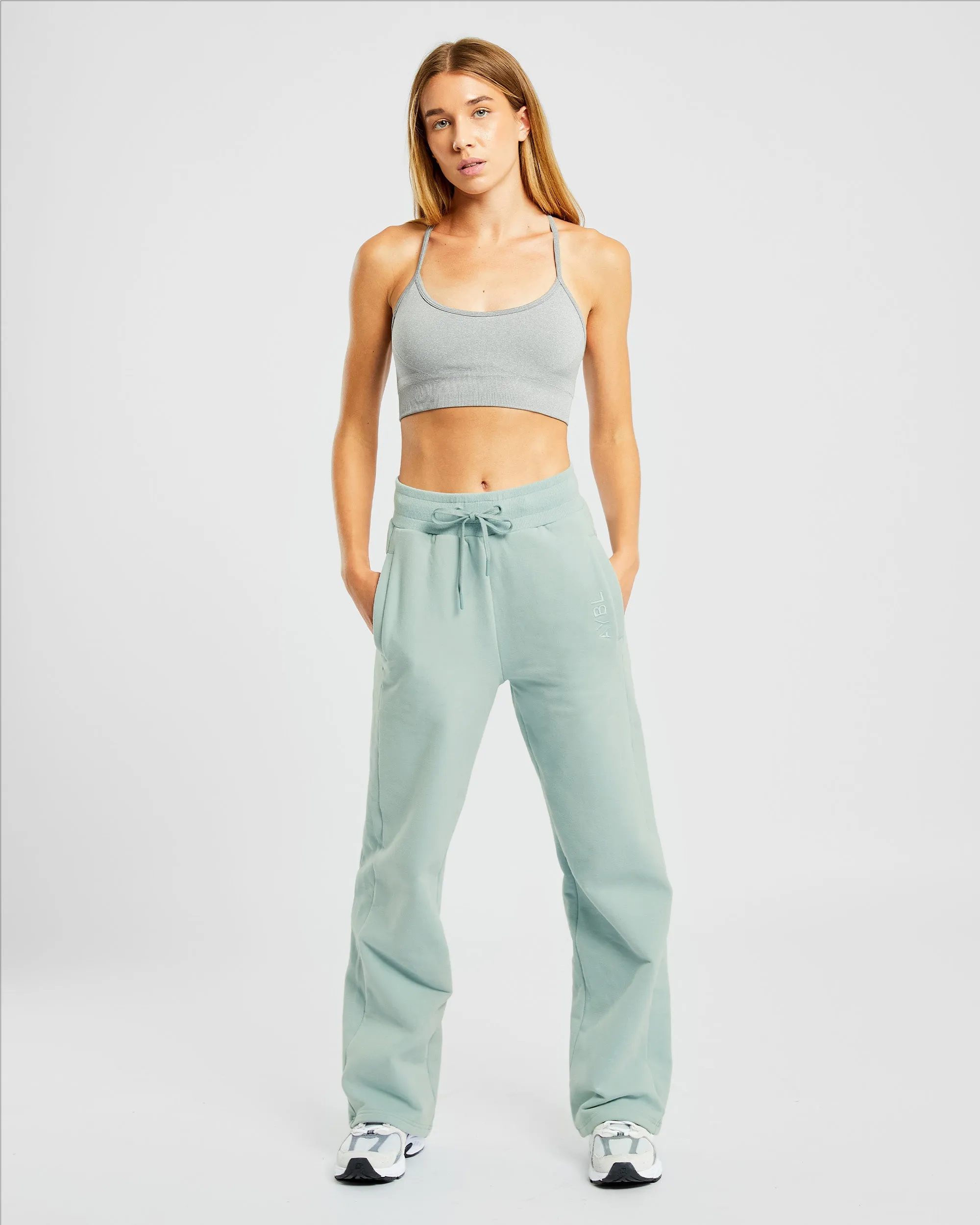 Everyday Relaxed Straight Leg Joggers - Soft Sage sold by AYBL product image thumbnail 3