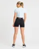 Crop T Shirt - Blue sold by AYBL
