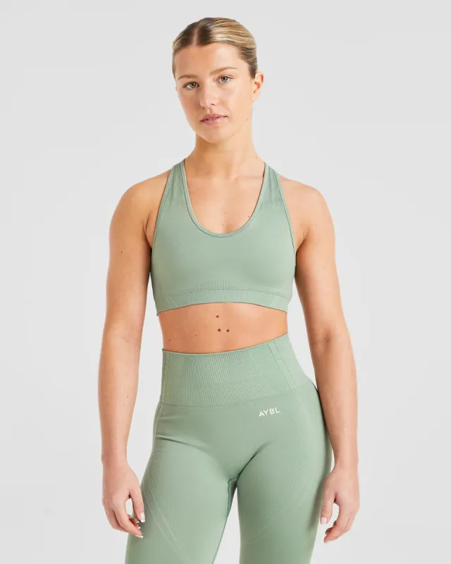 Balance V3 Seamless Sports Bra - Grove Green sold by AYBL