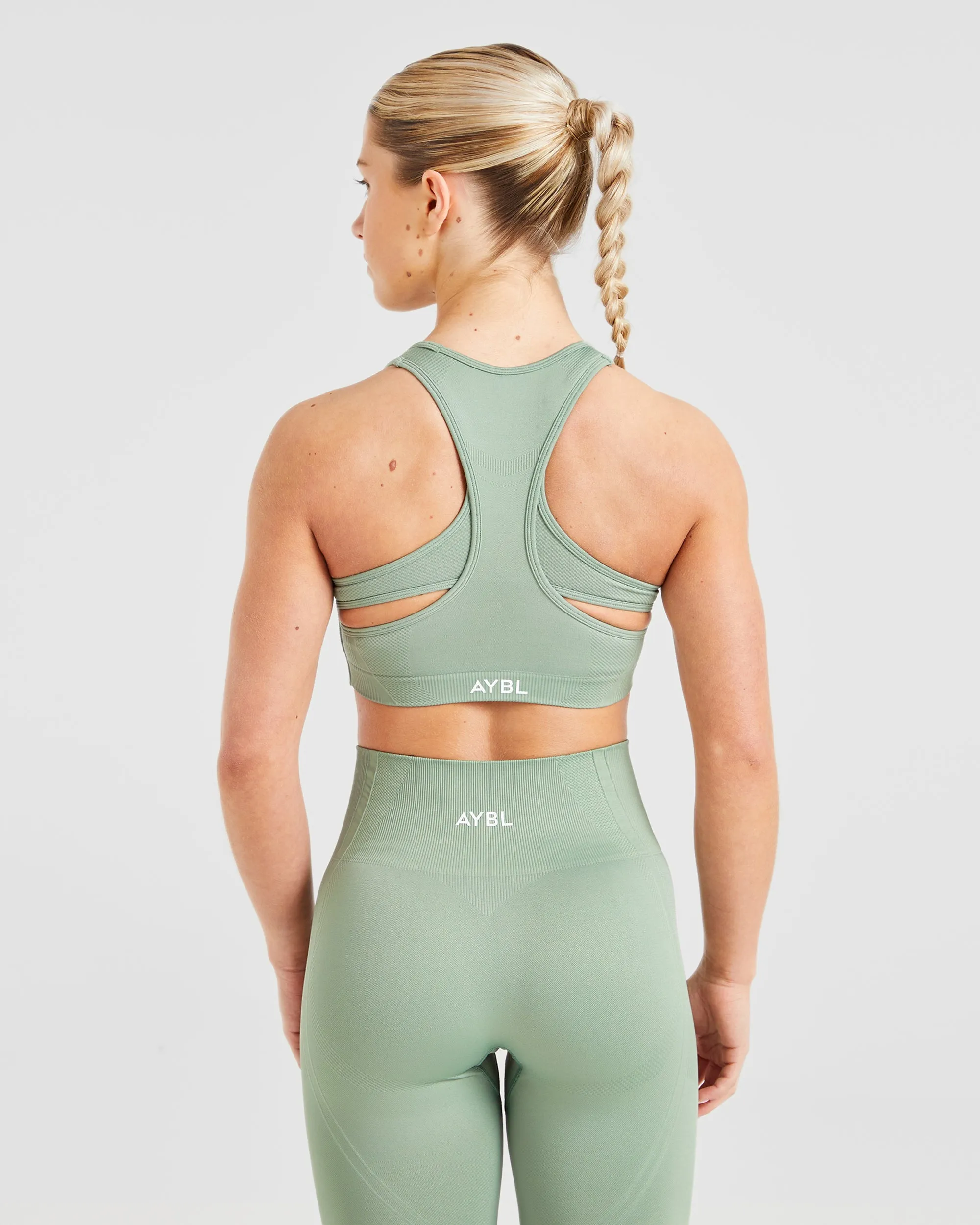 Balance V3 Seamless Sports Bra - Grove Green sold by AYBL product image thumbnail 2