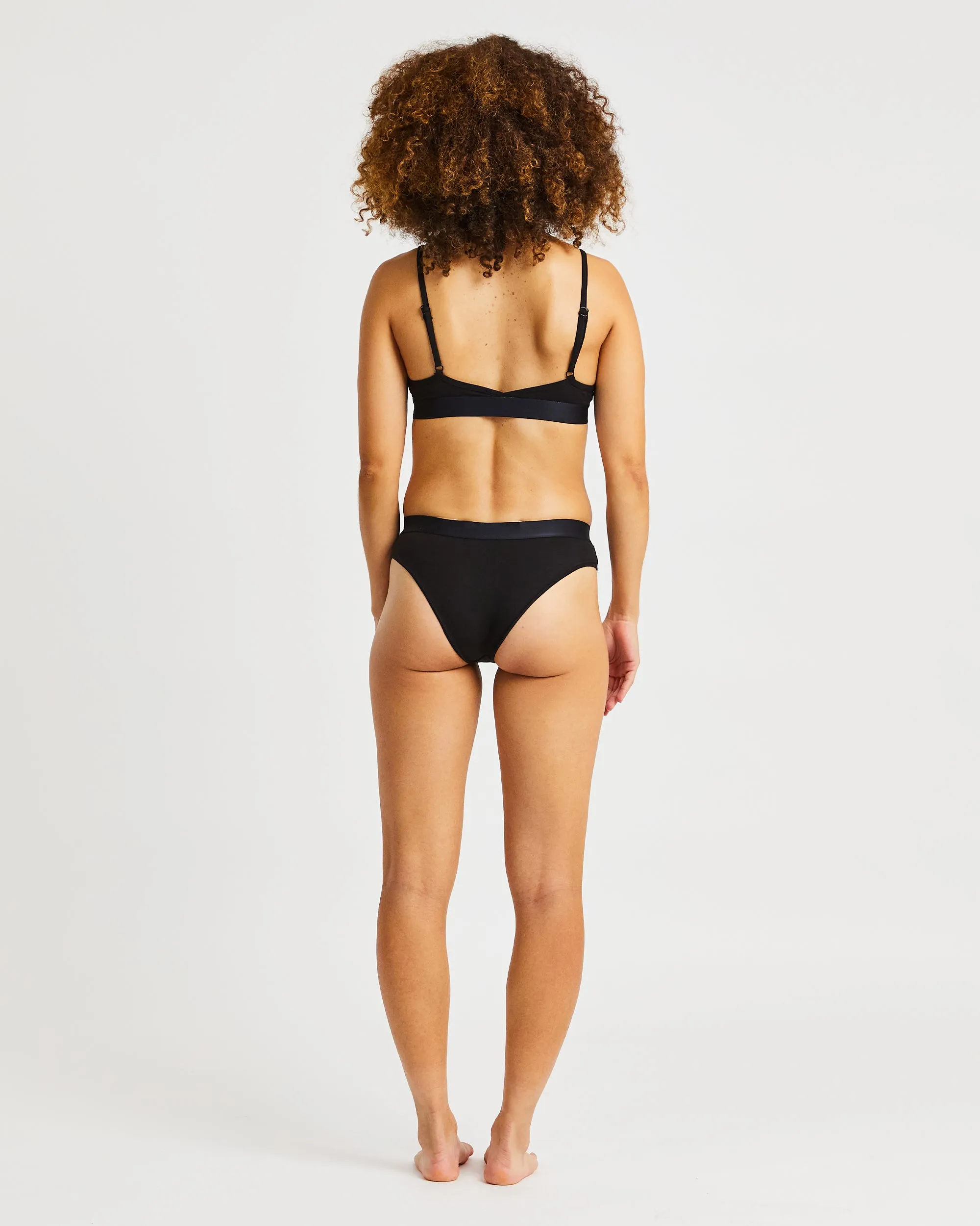 Cotton Hipsters - Black sold by AYBL product image thumbnail 4