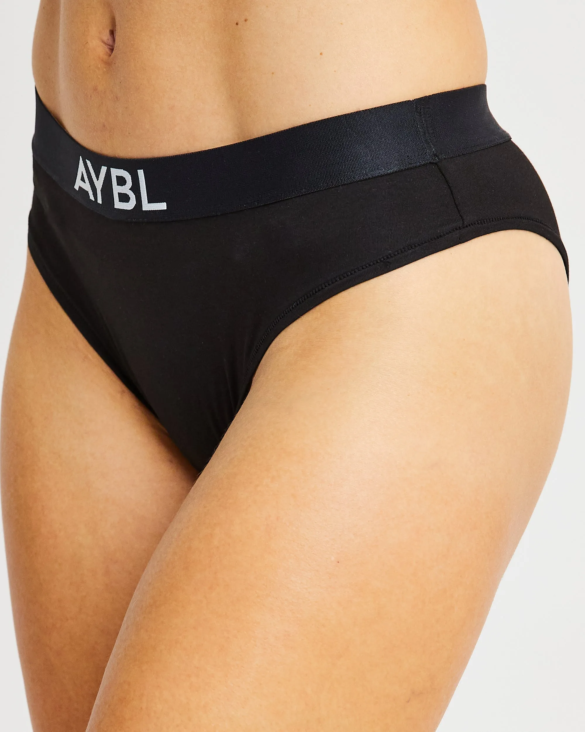 Cotton Hipsters - Black sold by AYBL product image thumbnail 5