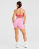Essential Halterneck Sports Bra - Hot Pink sold by AYBL