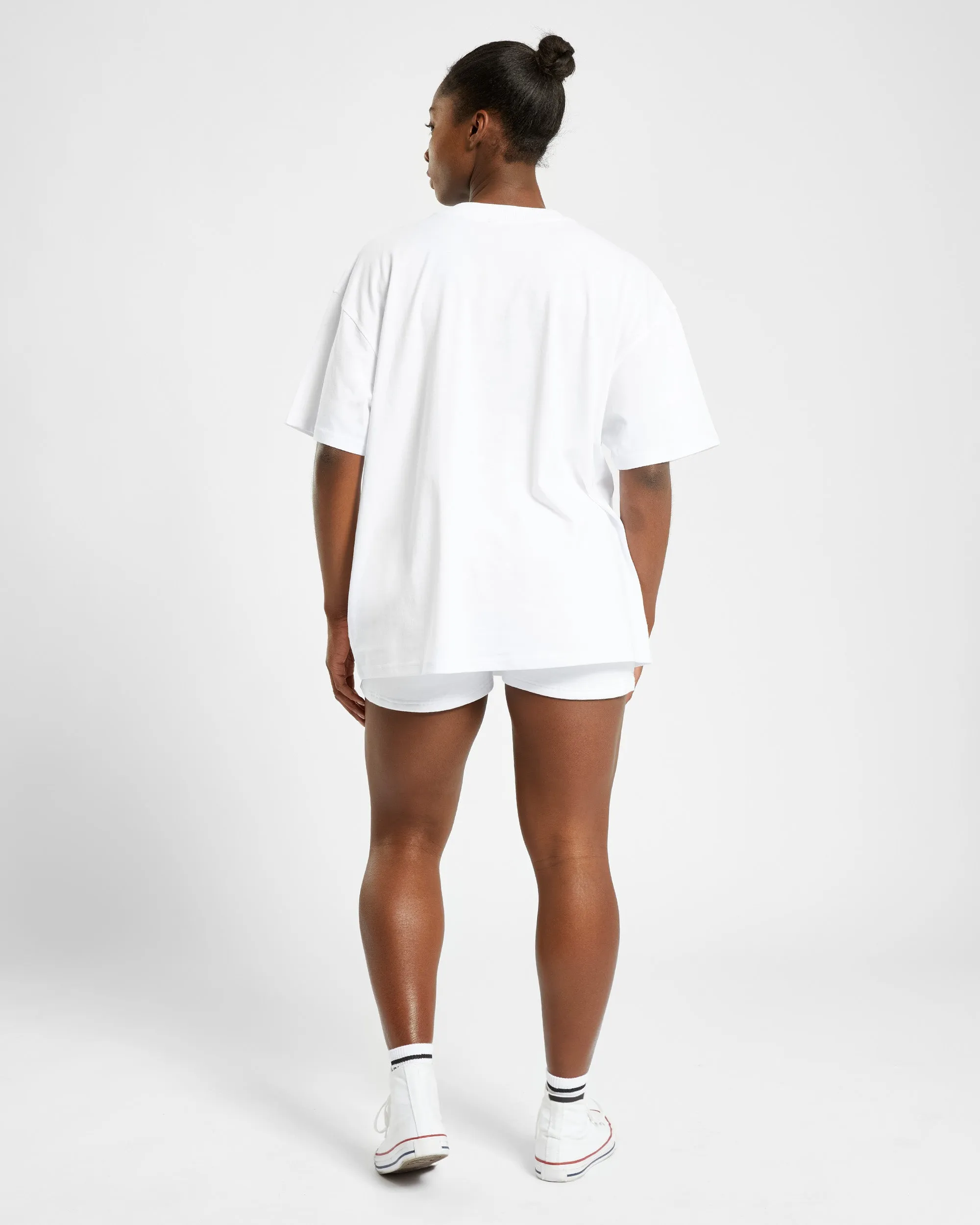 Athletics Varsity Oversized T Shirt - White sold by AYBL product image thumbnail 4