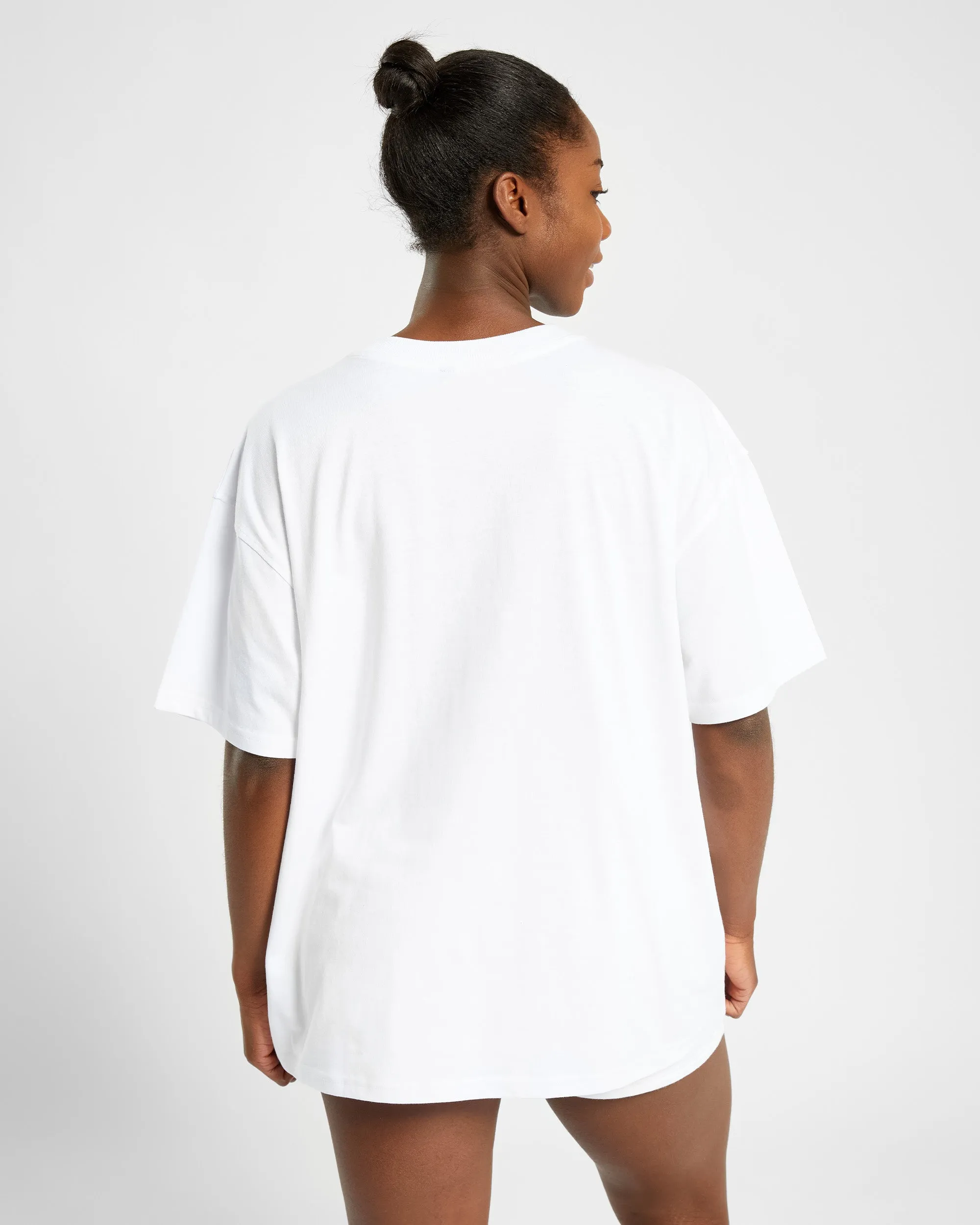 Athletics Varsity Oversized T Shirt - White sold by AYBL product image thumbnail 2