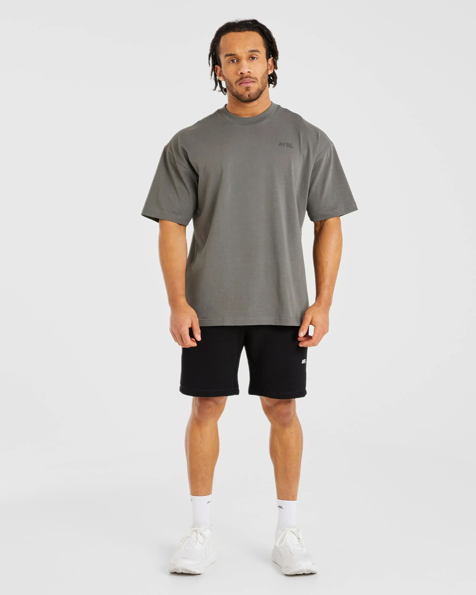 Essential Oversized T Shirt - Charcoal sold by AYBL product image thumbnail 4