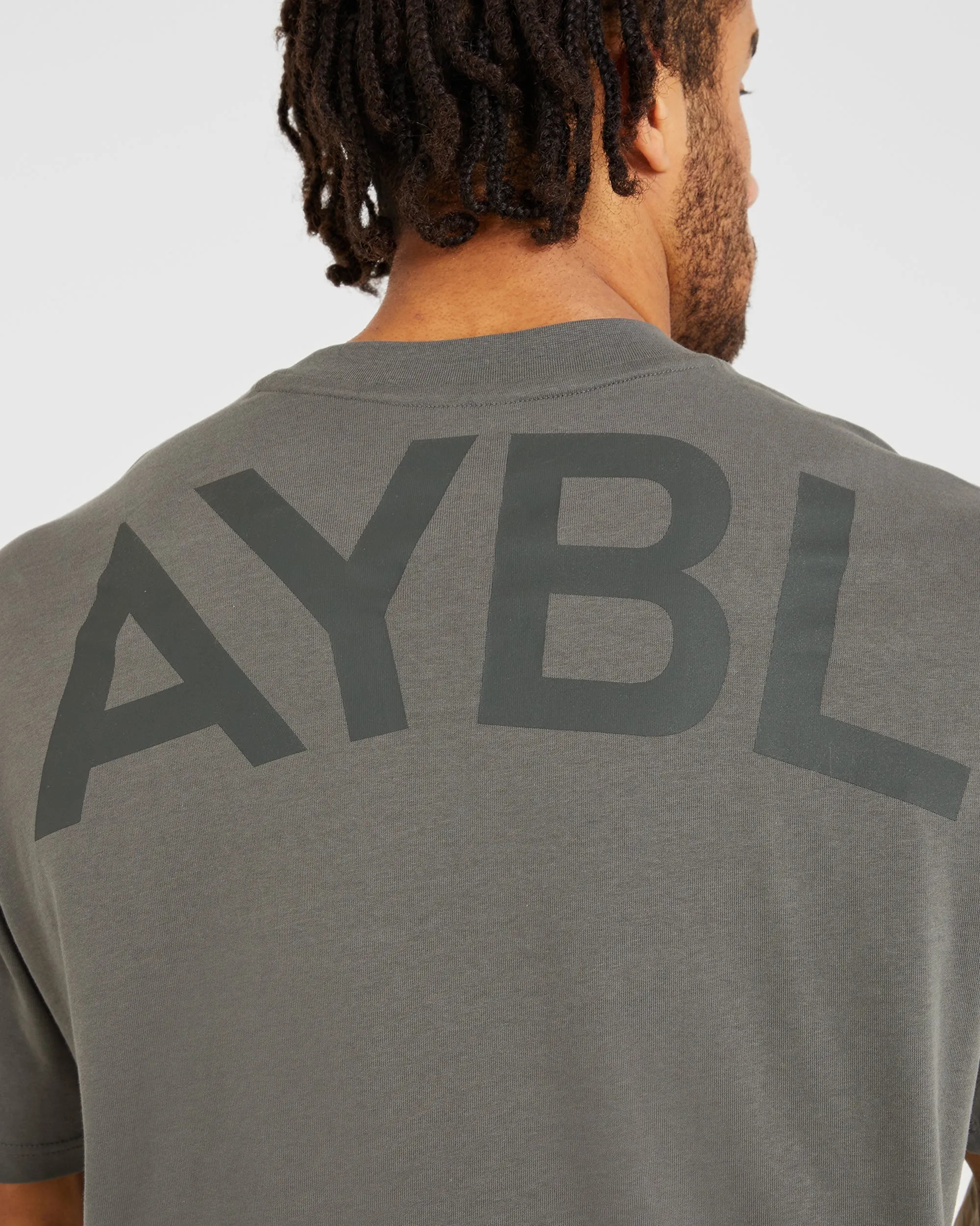 Essential Oversized T Shirt - Charcoal sold by AYBL product image thumbnail 5