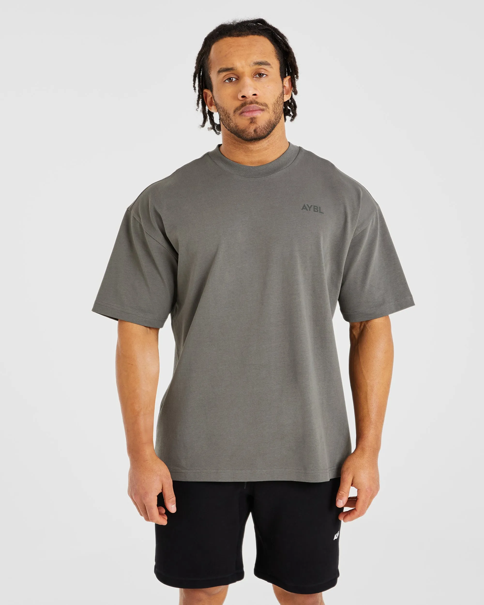 Essential Oversized T Shirt - Charcoal sold by AYBL product image thumbnail 2