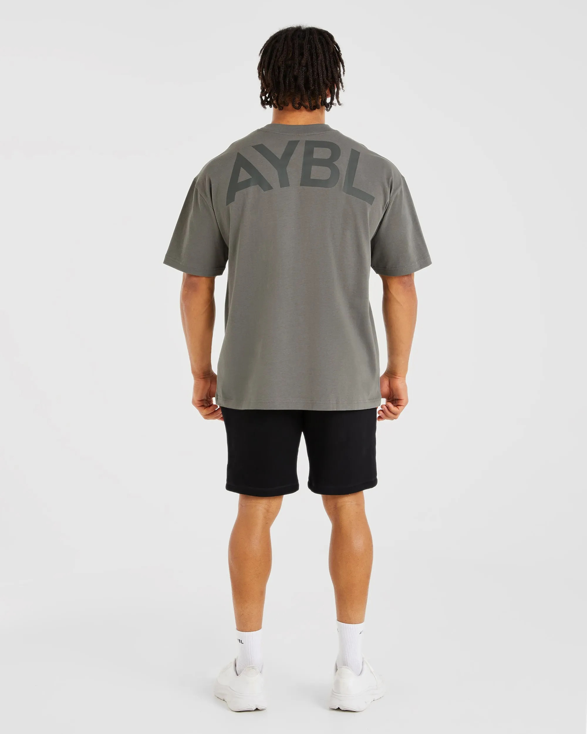 Essential Oversized T Shirt - Charcoal sold by AYBL product image thumbnail 3