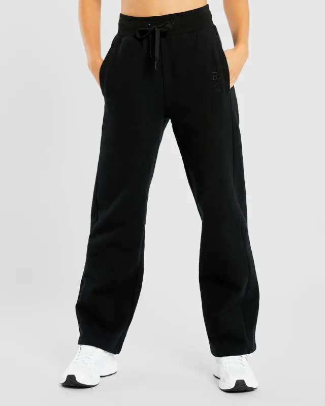 Everyday Relaxed Straight Leg Joggers - Black sold by AYBL