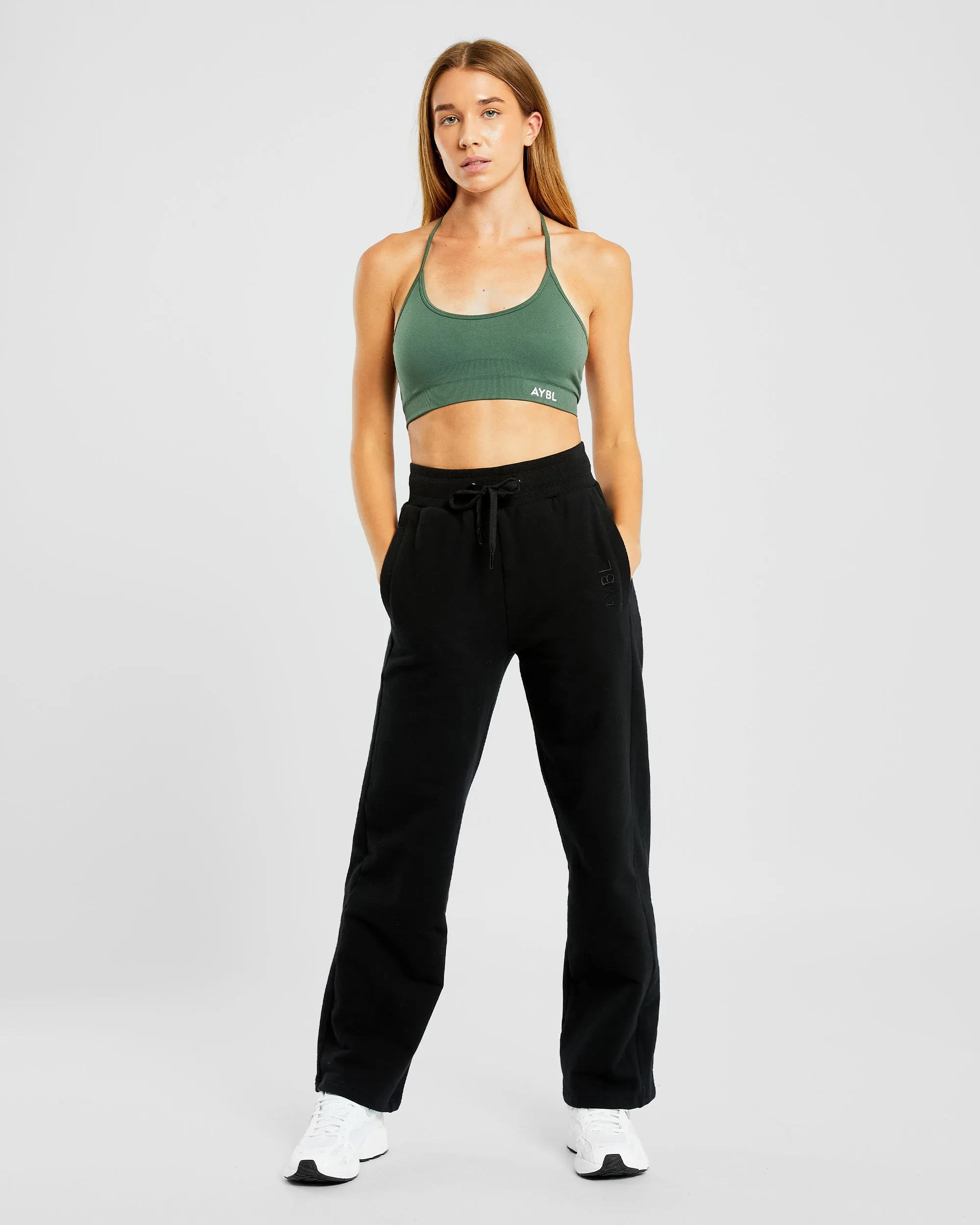 Everyday Relaxed Straight Leg Joggers - Black sold by AYBL product image thumbnail 3