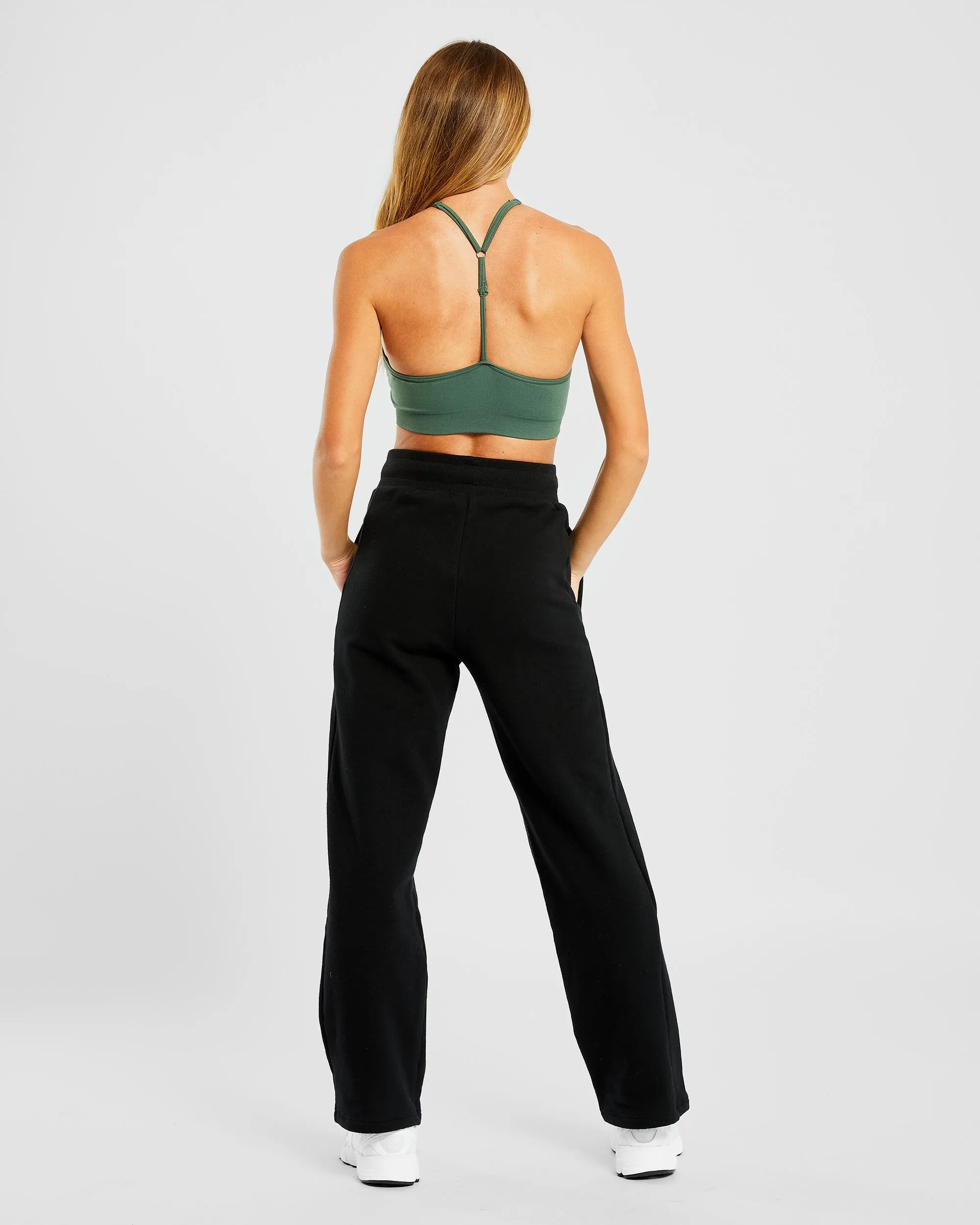 Everyday Relaxed Straight Leg Joggers - Black sold by AYBL product image thumbnail 4