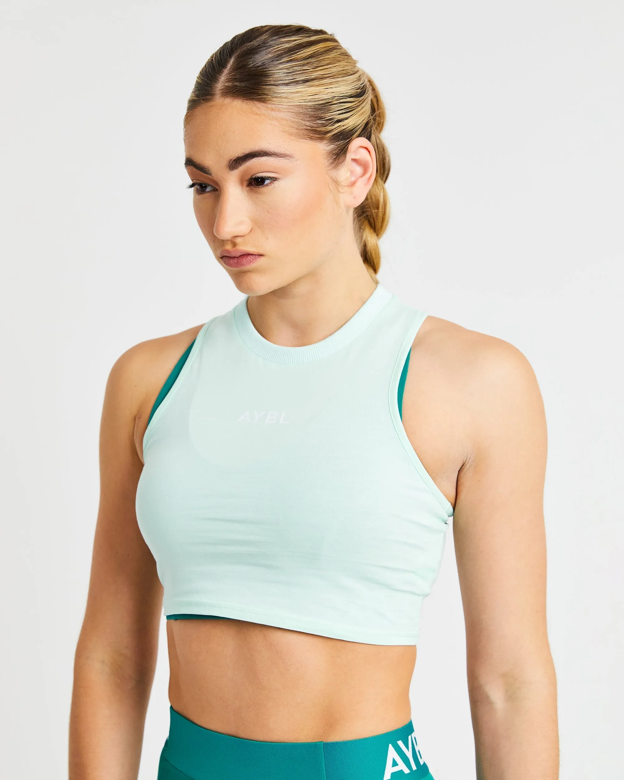 Training Crop Vest - Mint Green sold by AYBL product image thumbnail 5