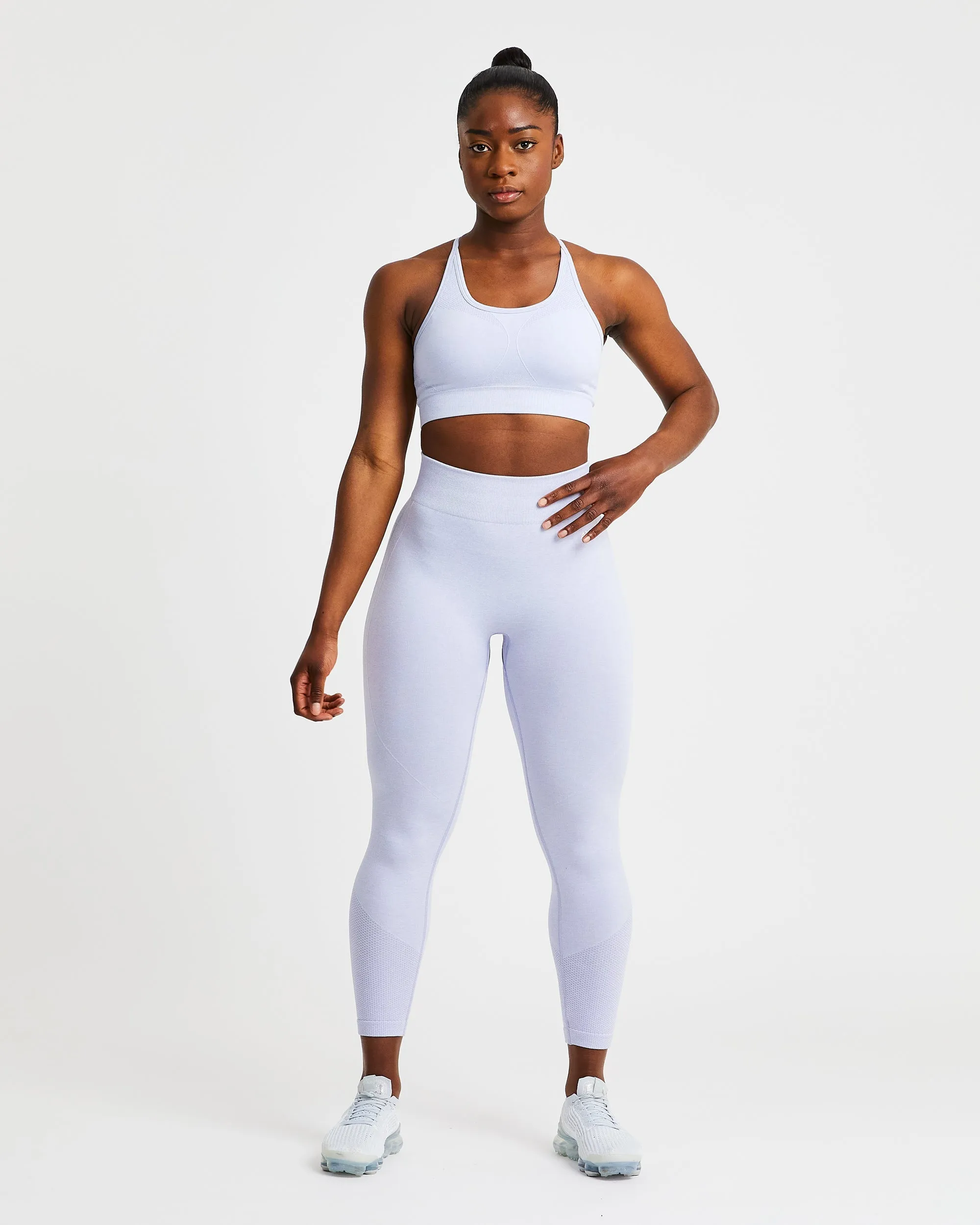 Motion Seamless Sports Bra - Ice Blue sold by AYBL product image thumbnail 3