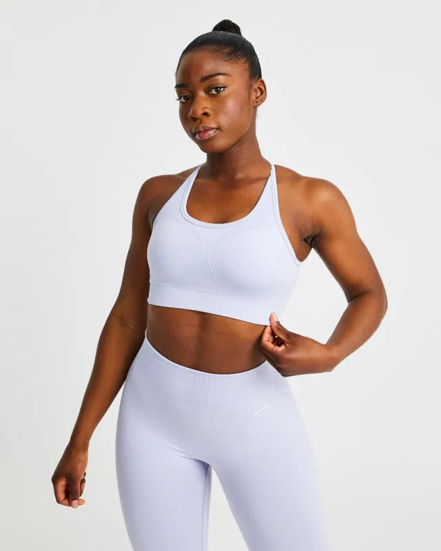 Motion Seamless Sports Bra - Ice Blue sold by AYBL