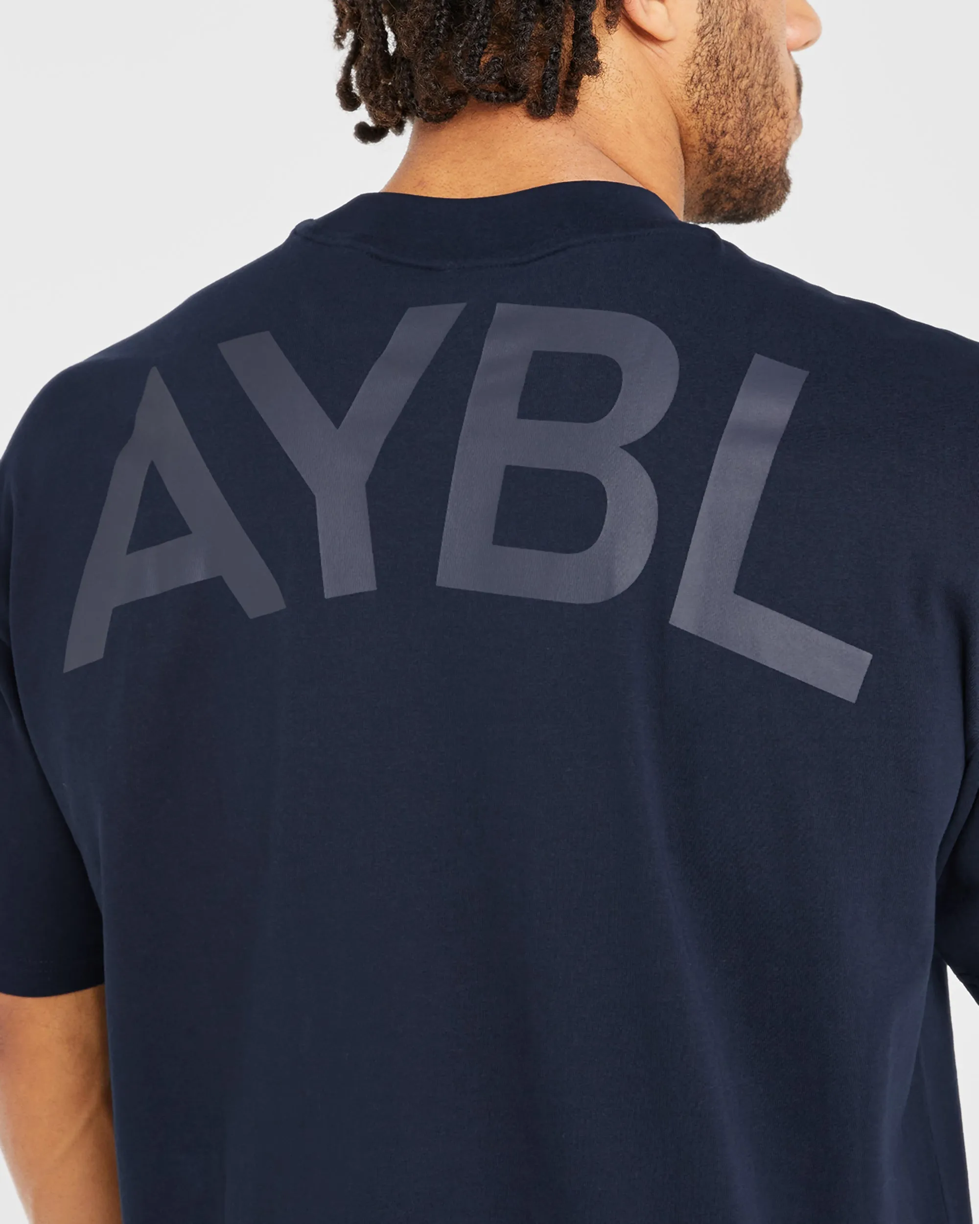 Essential Oversized T Shirt - Navy sold by AYBL product image thumbnail 5