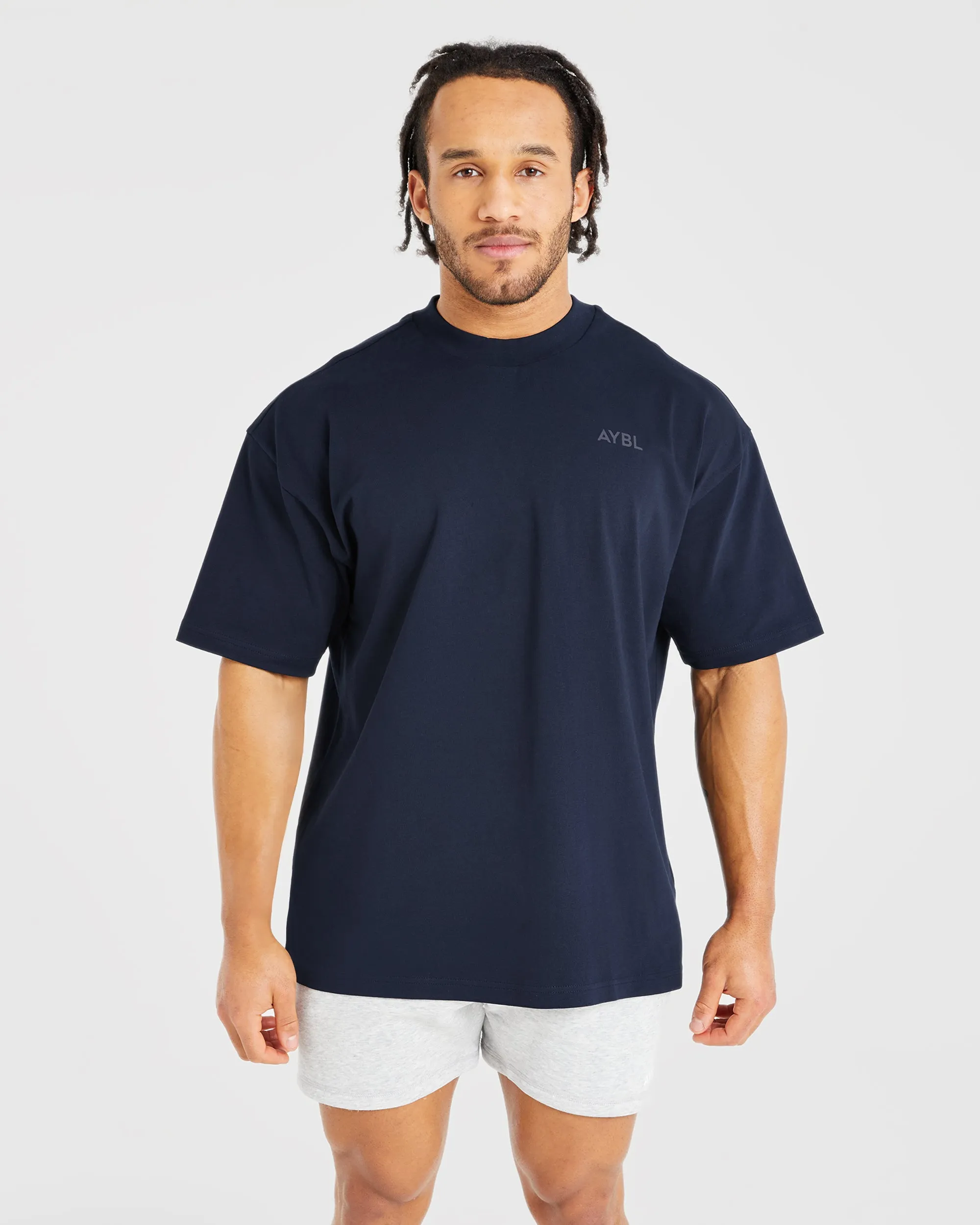 Essential Oversized T Shirt - Navy sold by AYBL product image thumbnail 2